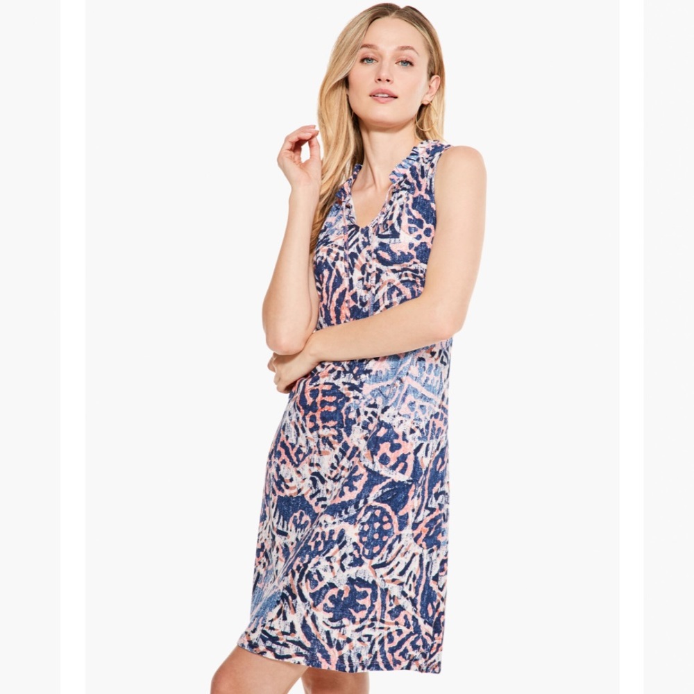 NIC&ZOE - BATIK MEDALLIONS DRESS (XL)